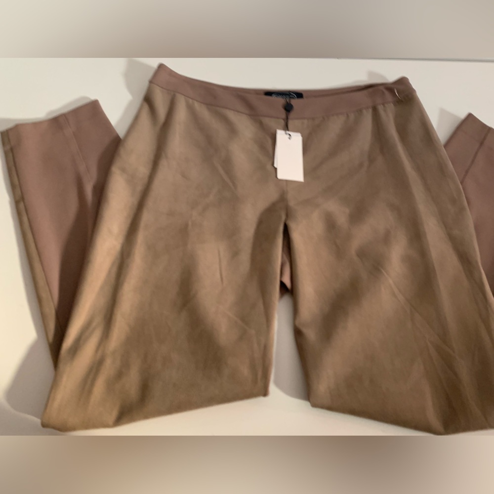 Magaschoni NY Faux Suede Leggings sz L